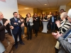 De nieuwjaarsreceptie van Business Network Zaandelta bij Baker Tilly Berk op de Grote Tocht 100 in Zaandam.